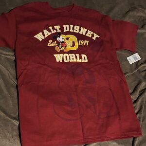Hanes Kids Red Disney World Tee